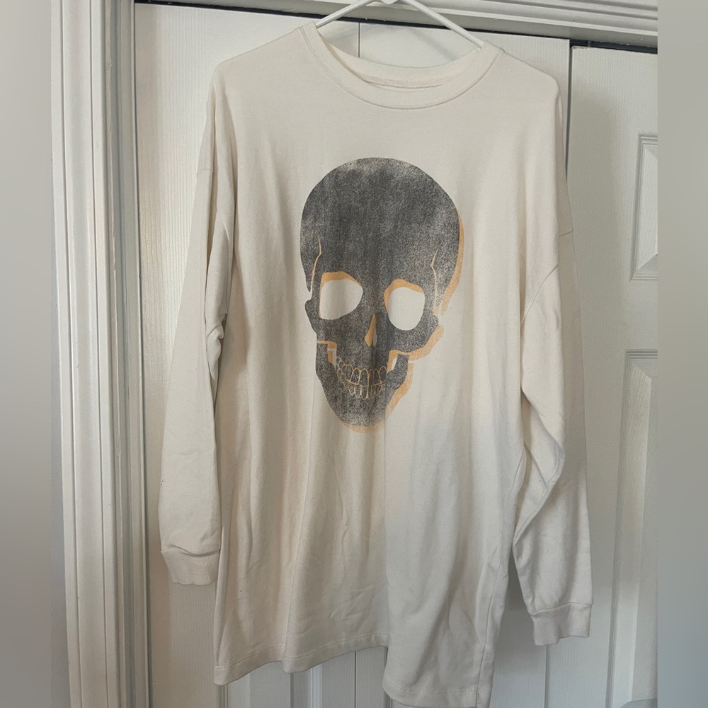 Grayson Threads oversized skull crew neck